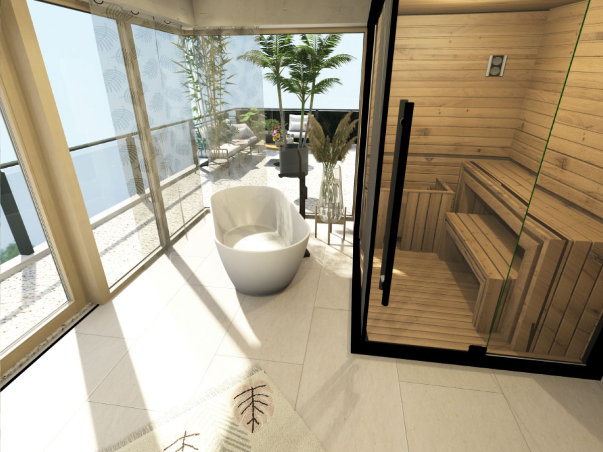 Planung Home Spa
