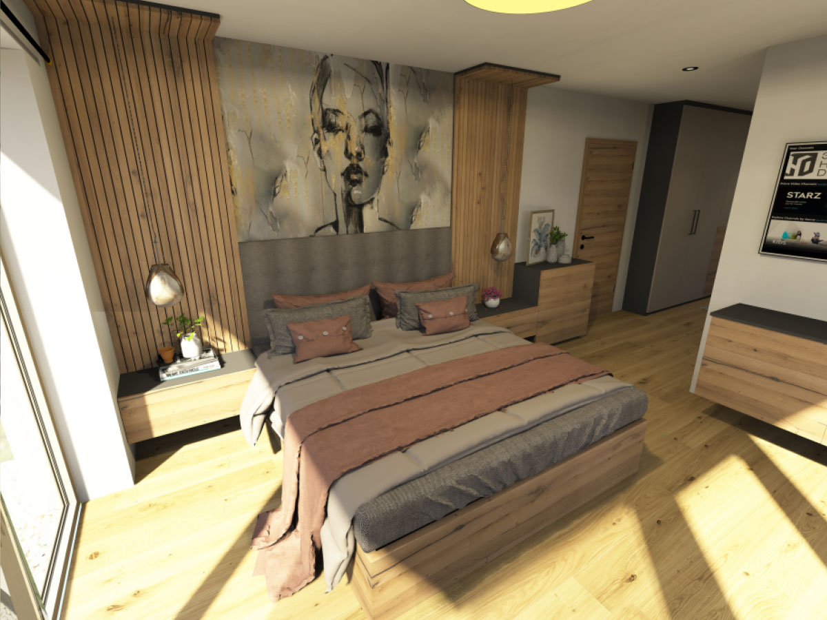 Schlafzimmer Planung Wohndesign Tirol