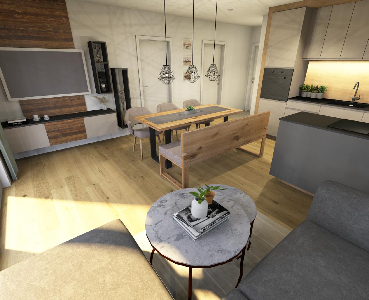 Design Living Wohnküche